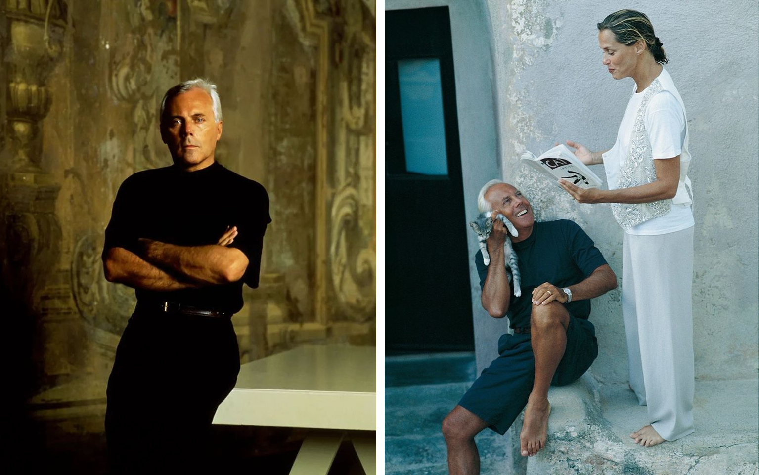 Giorgio Armani giovane