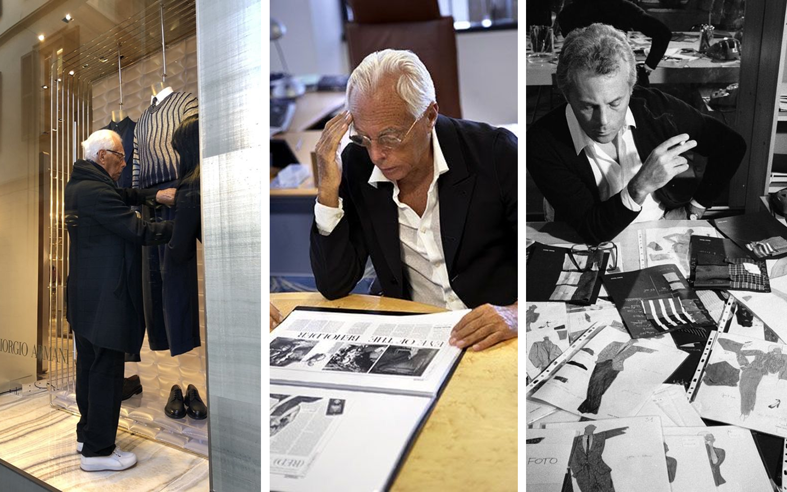 Giorgio Armani giovane